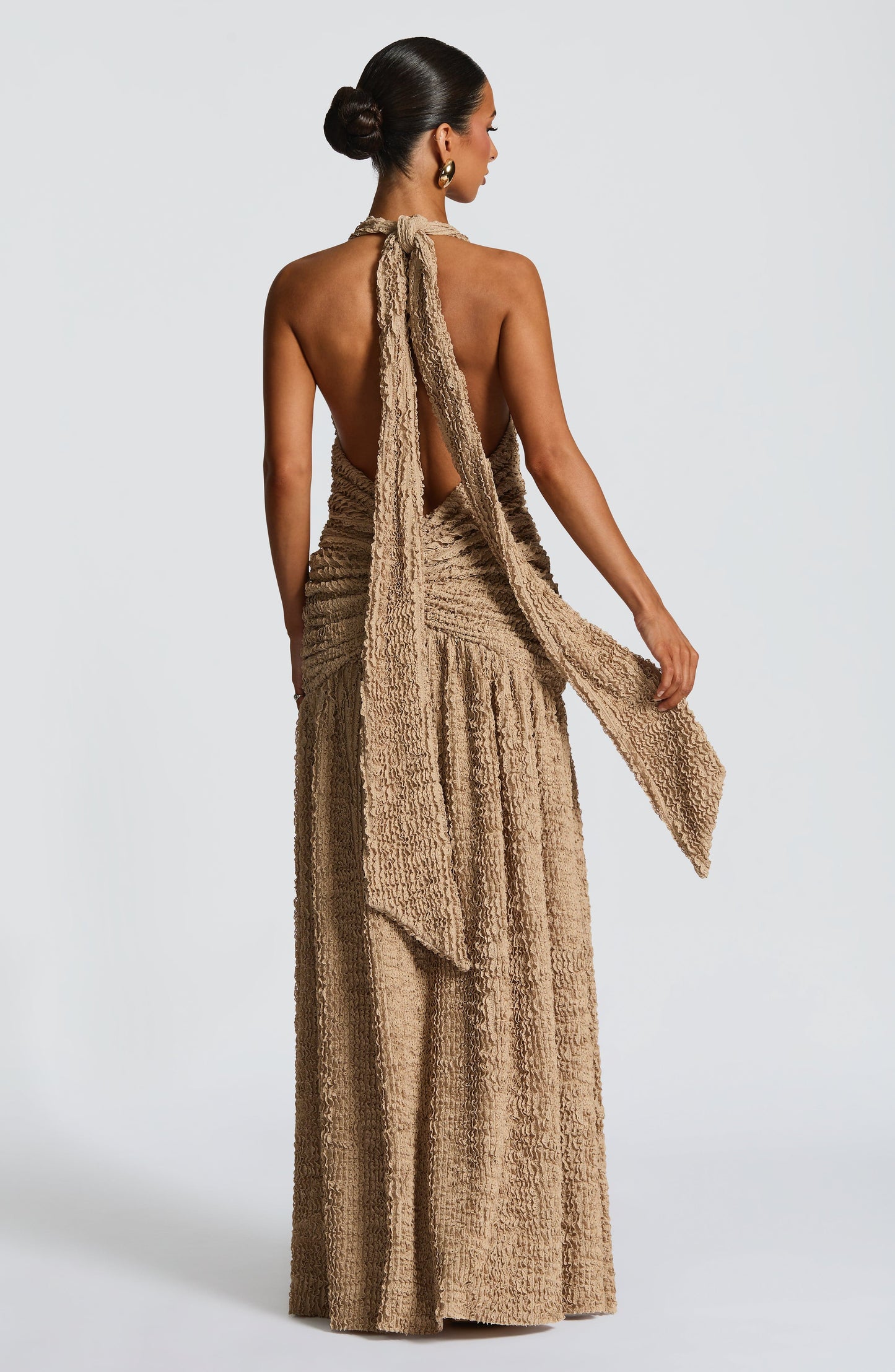 Minerva Maxi Dress Beige