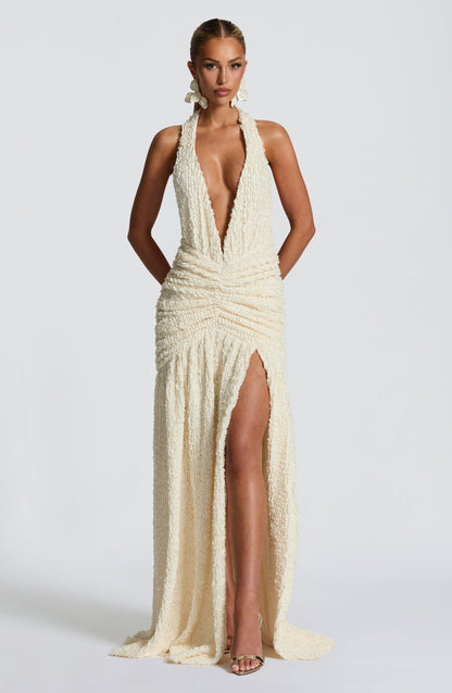 Minerva Maxi Dress Ivory