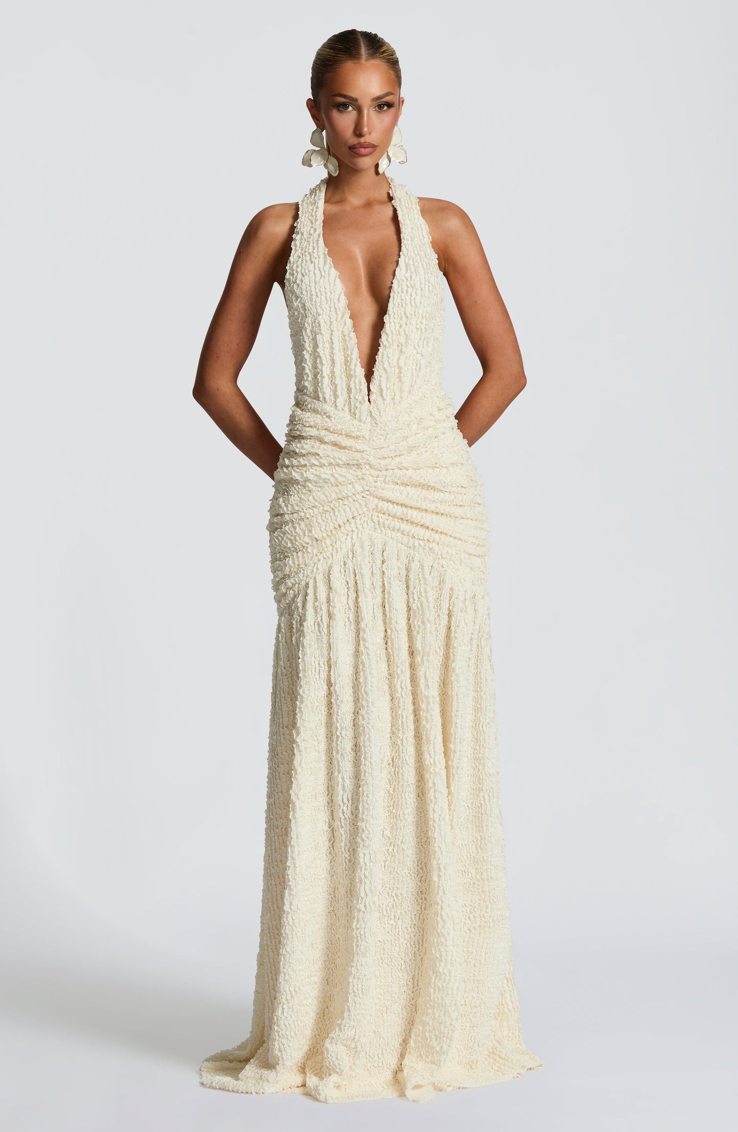 Minerva Maxi Dress Ivory