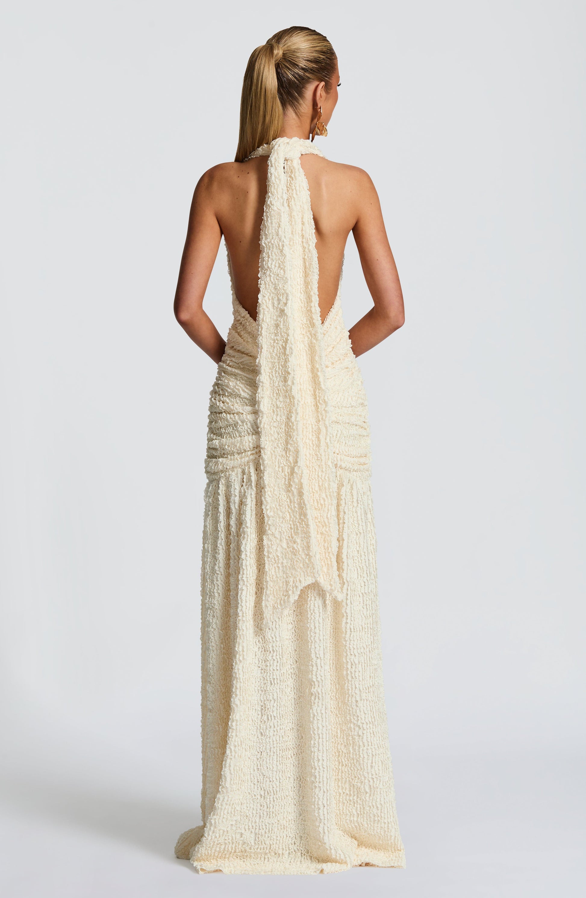Minerva Maxi Dress Ivory