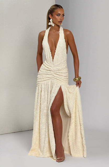 Minerva Maxi Dress Ivory