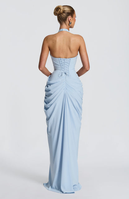 Minette Maxi Dress Glacier Blue