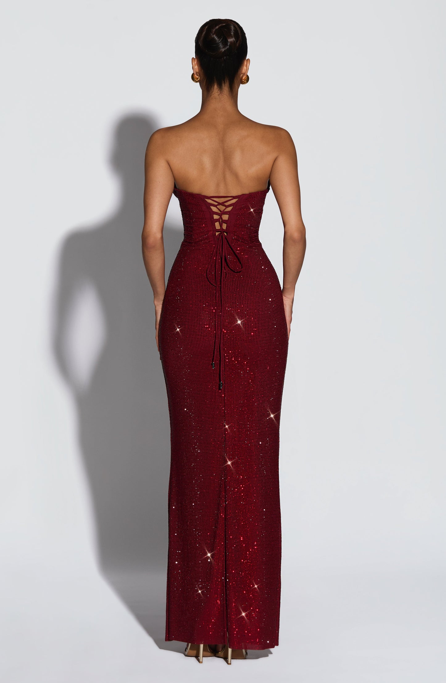 Mirabella Maxi Dress Burgundy