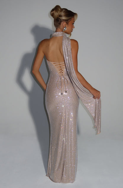 Mirabella Maxi Dress Nude