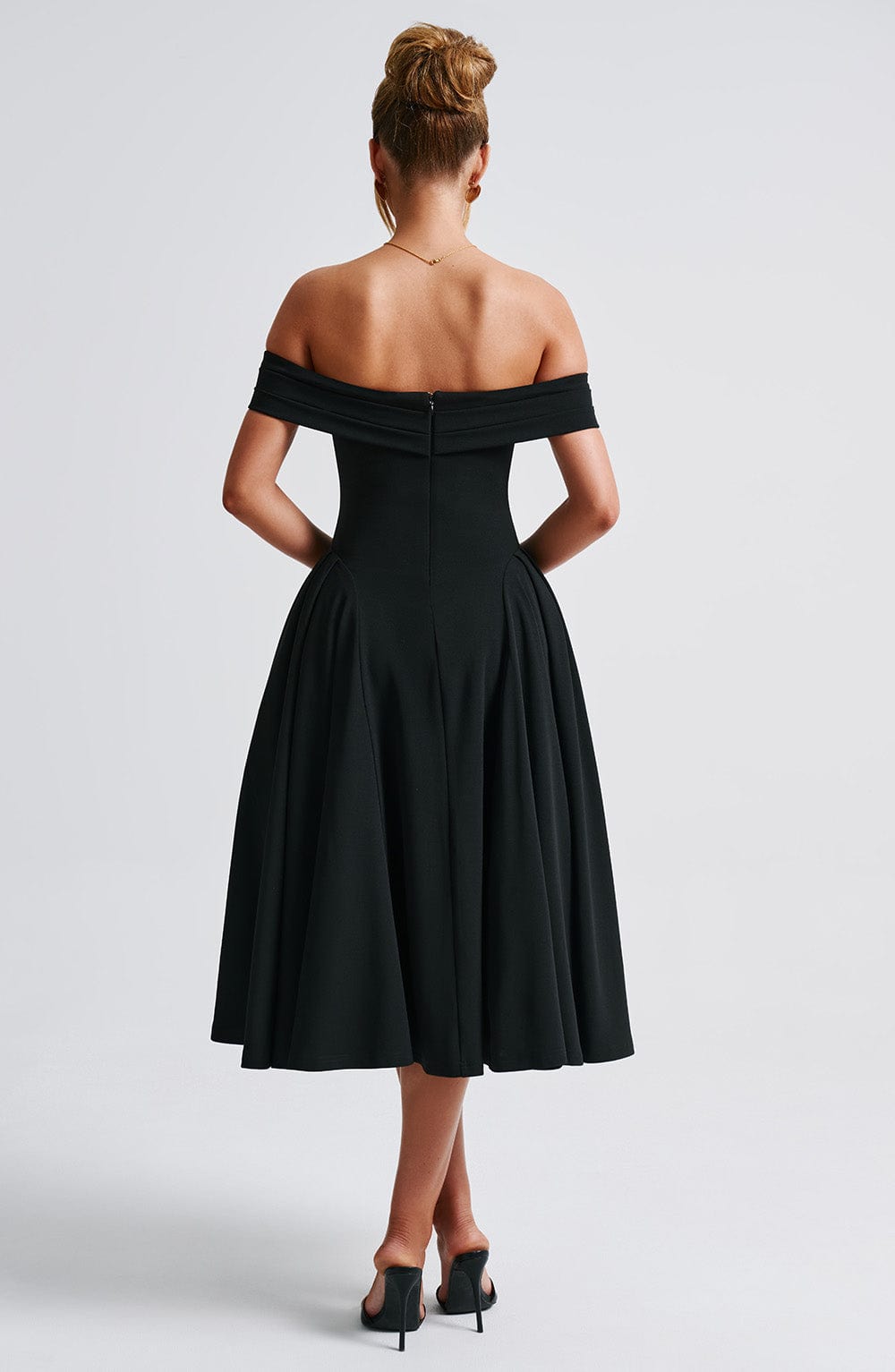Miranda Midi Dress Black