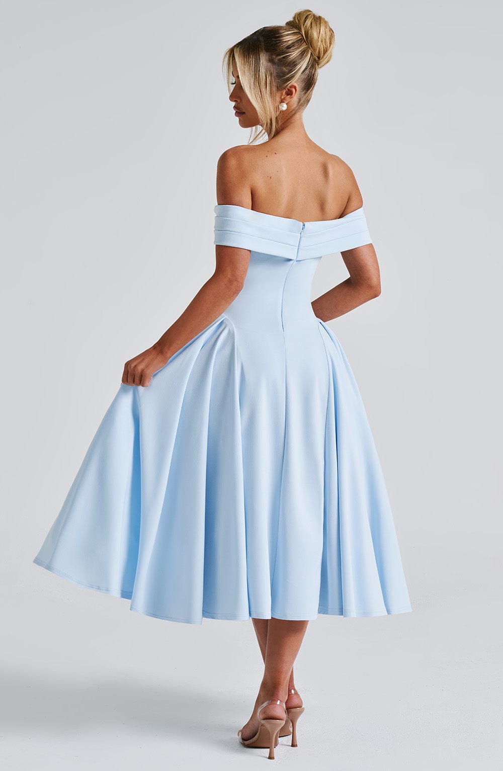 Miranda Midi Dress Blue