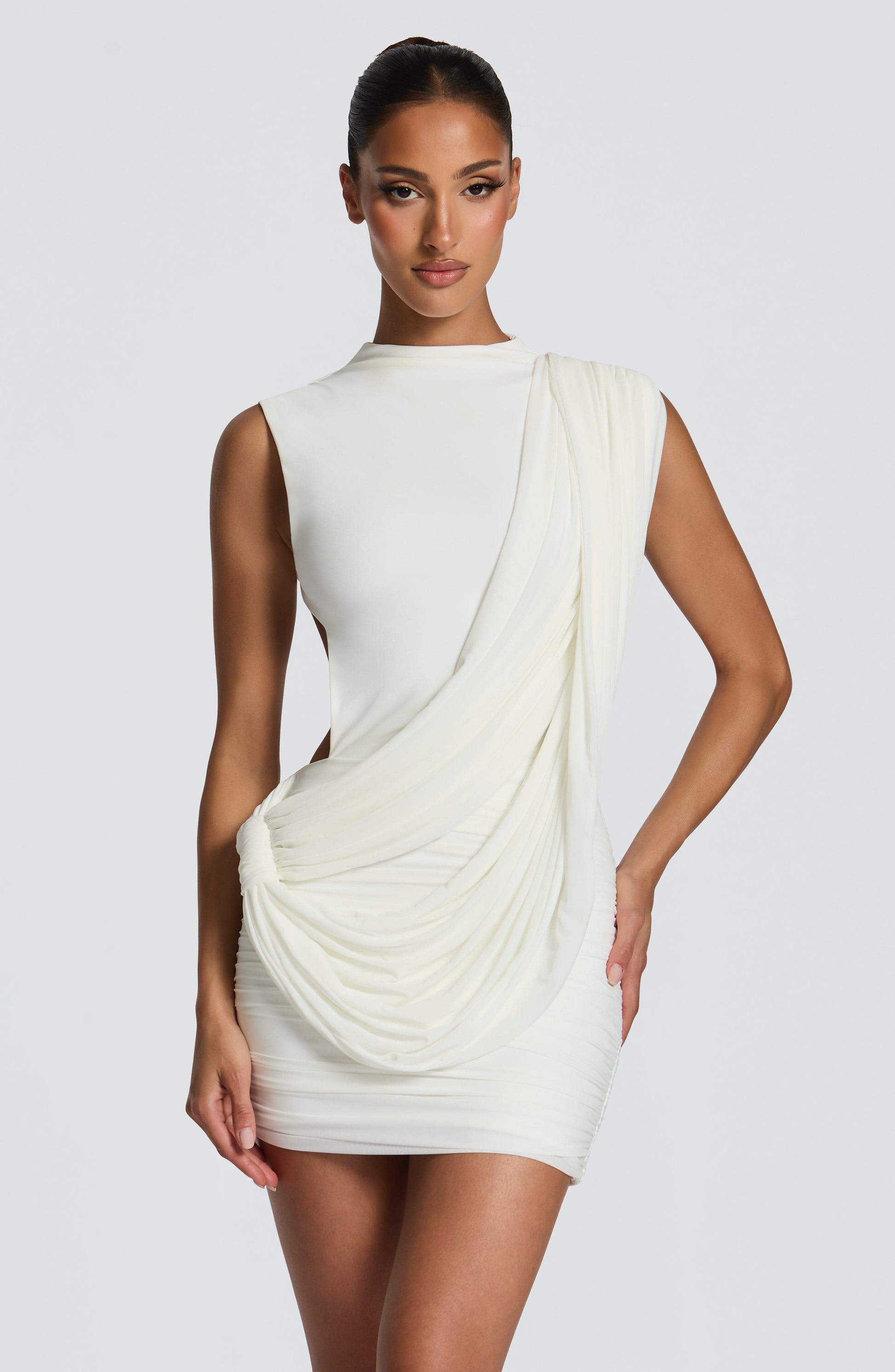 Mireya Mini Dress Ivory