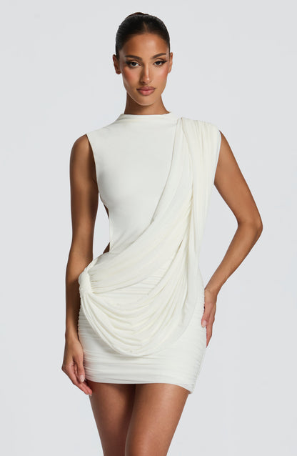 Mireya Mini Dress Ivory