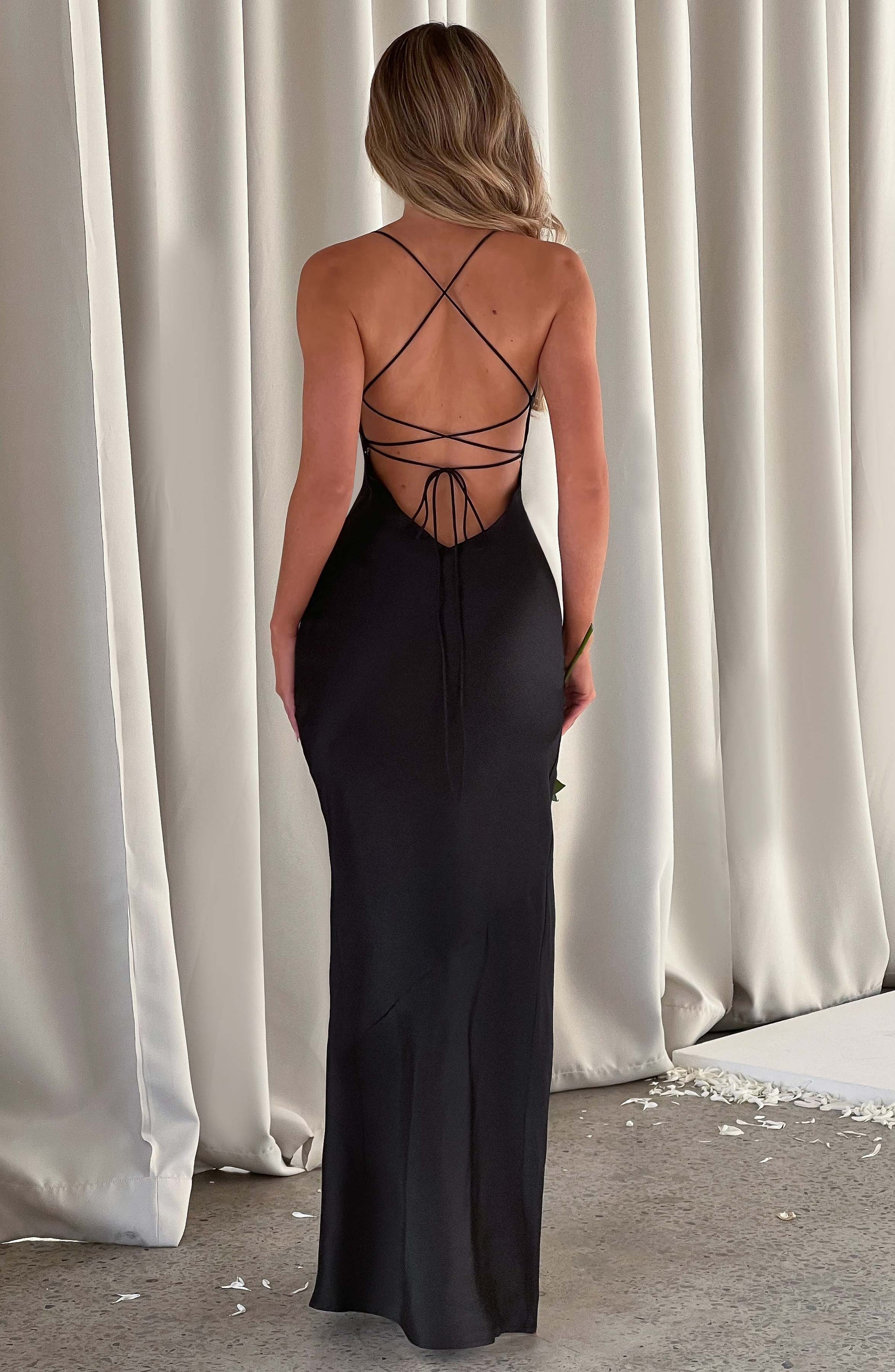 Misha Maxi Dress Black