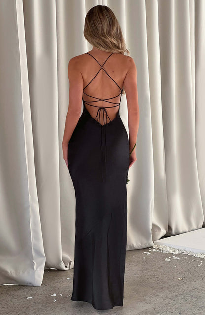 Misha Maxi Dress Black