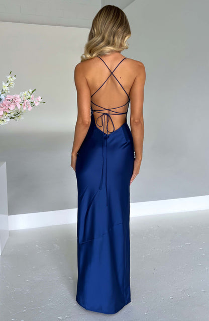 Misha Maxi Dress Navy