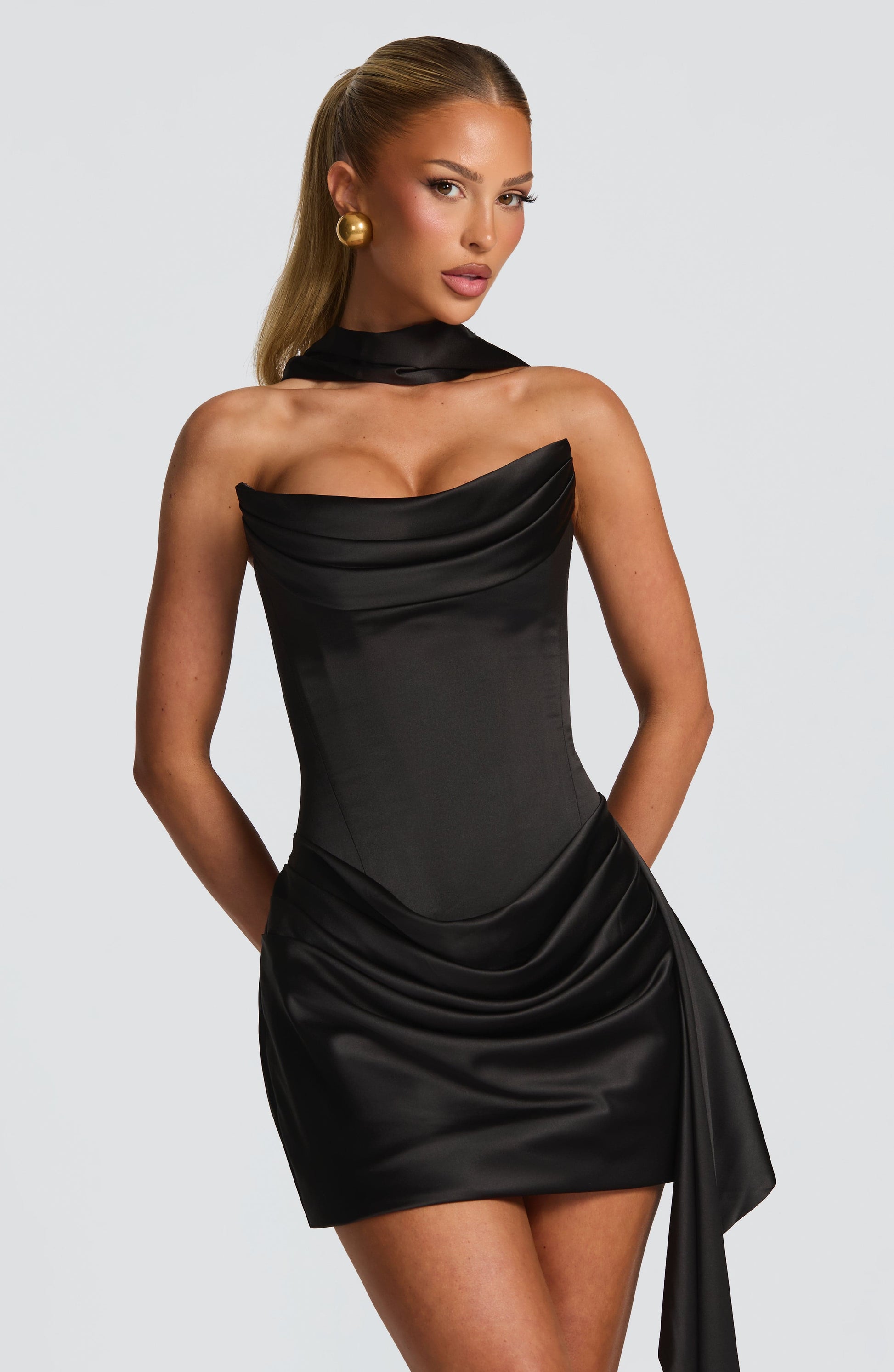 Mona Mini Dress Black