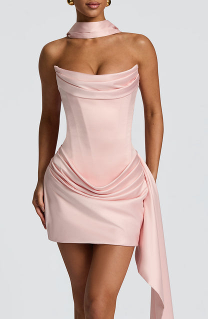 Mona Mini Dress Blush