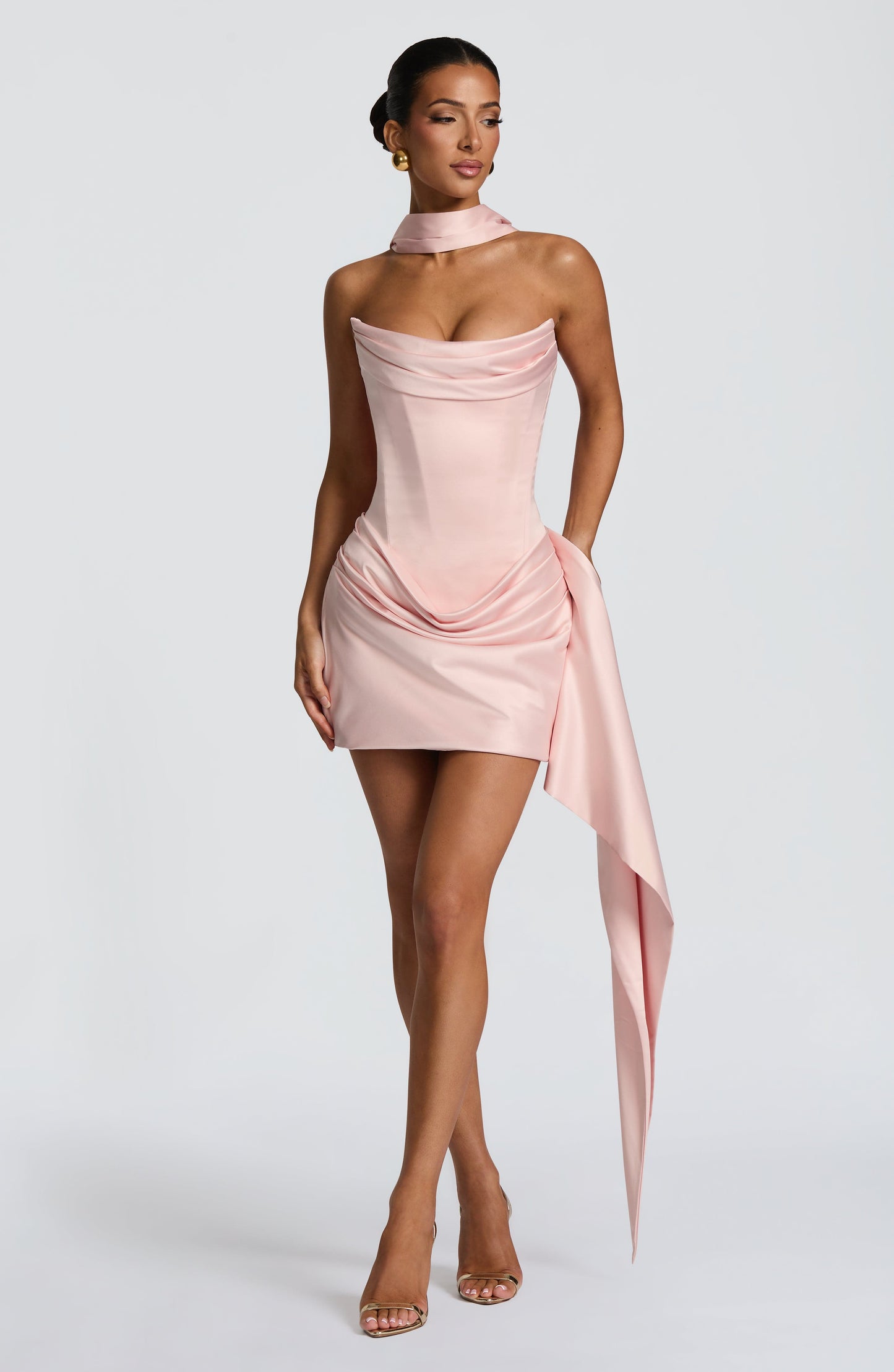 Mona Mini Dress Blush
