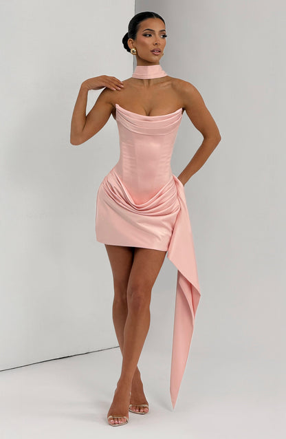Mona Mini Dress Blush