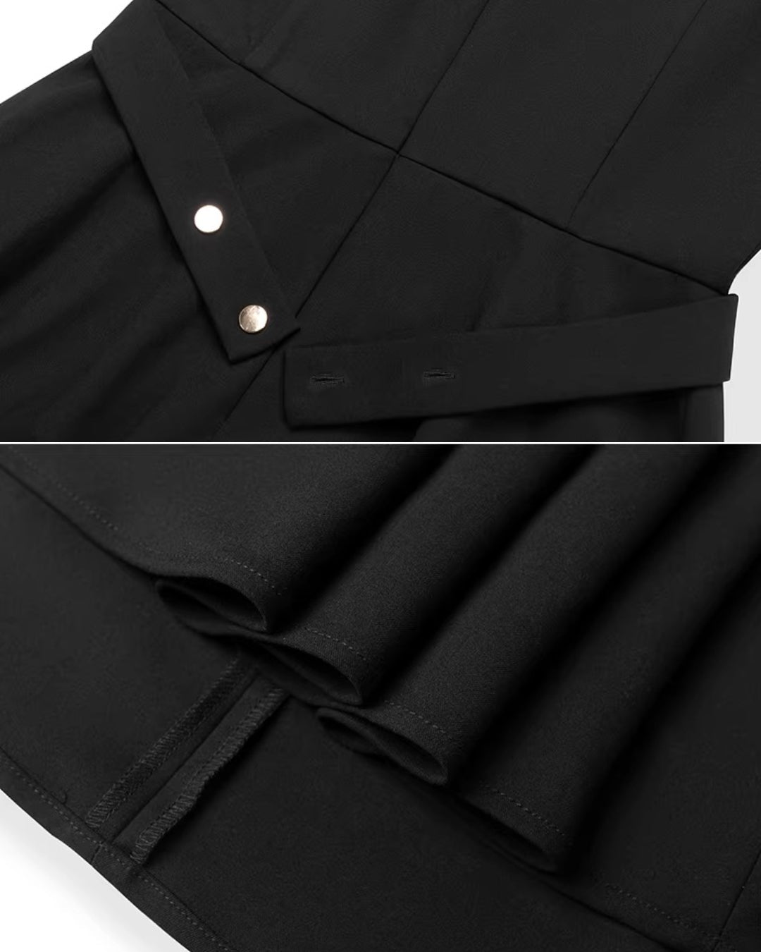Monroe Midi Dress Black