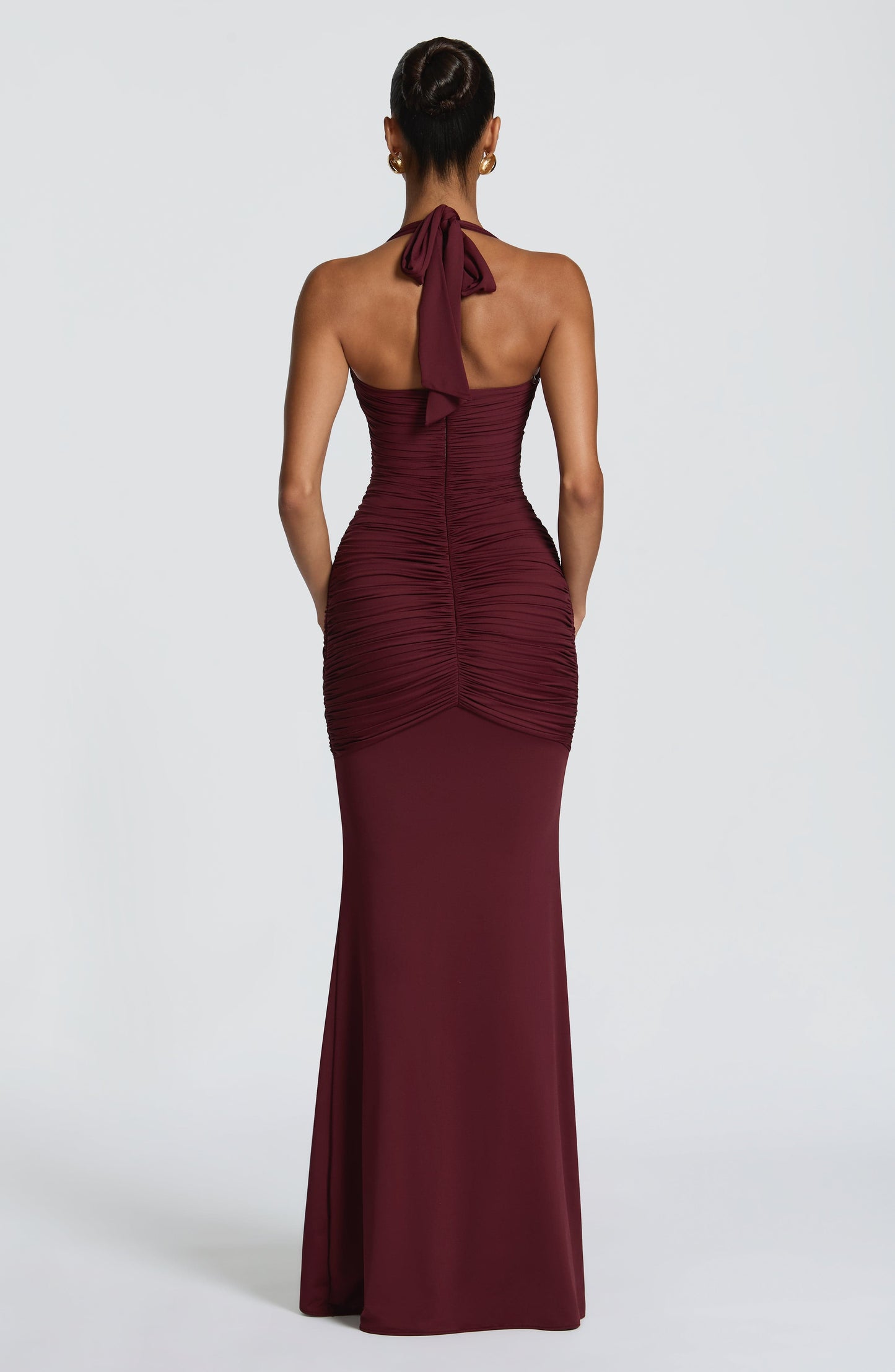 Morrigan Maxi Dress Cherry Lacquer