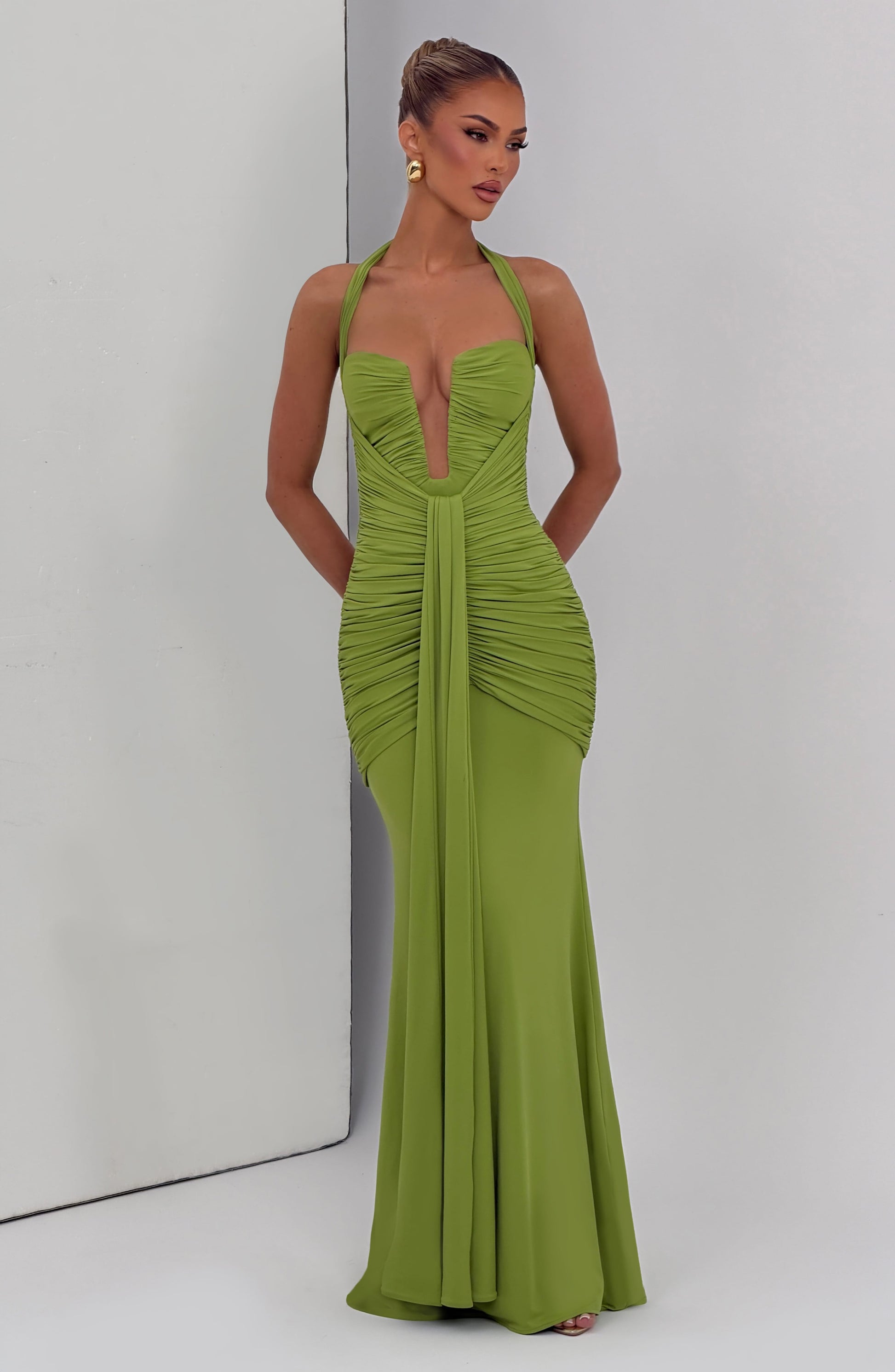 Morrigan Maxi Dress Olive