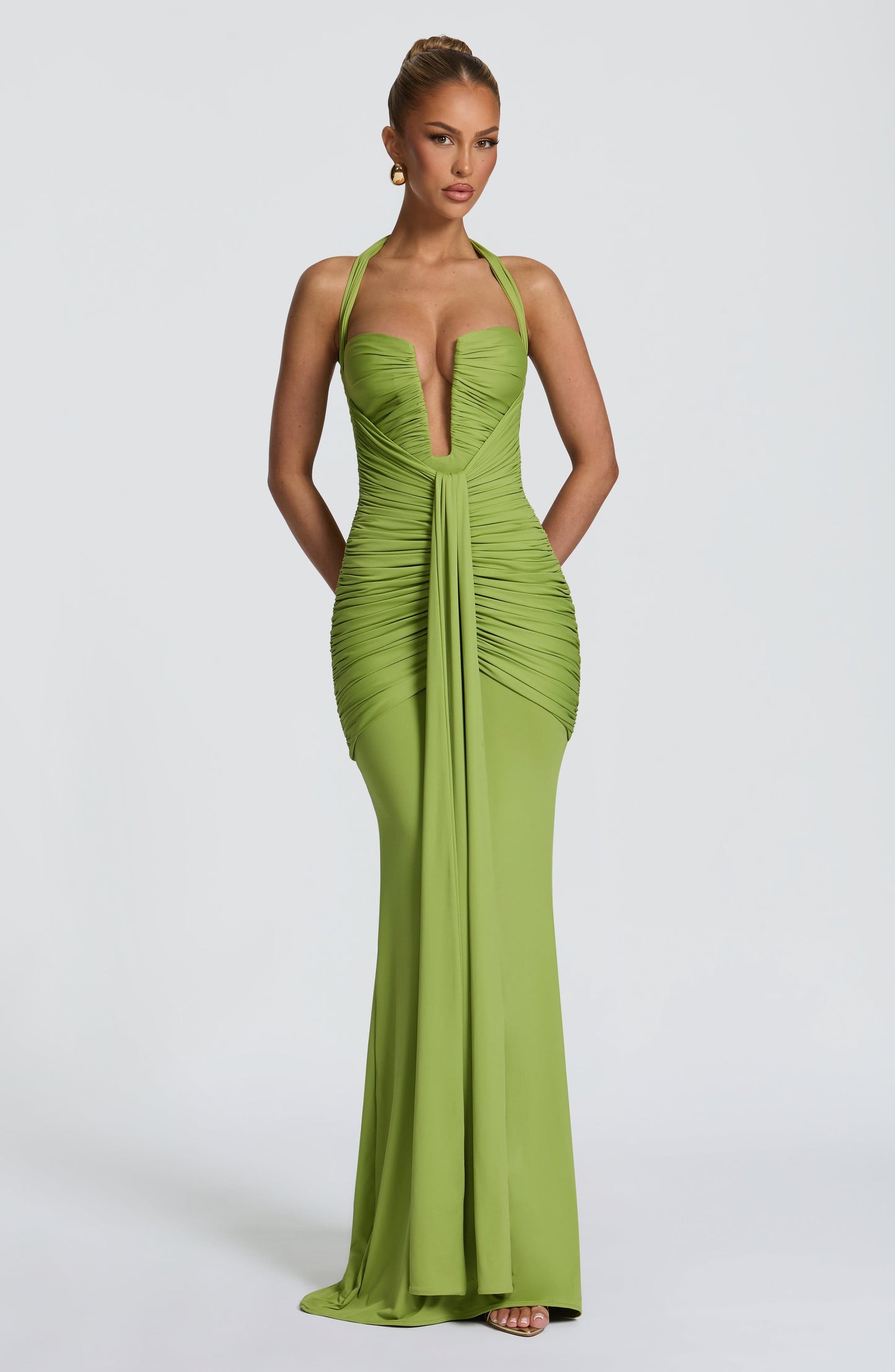 Morrigan Maxi Dress Olive