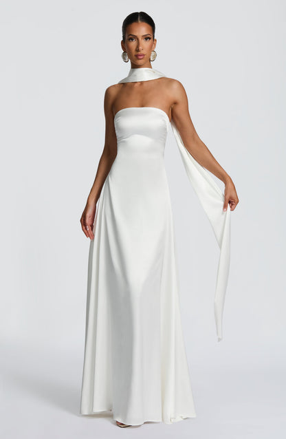 Morven Maxi Dress Ivory