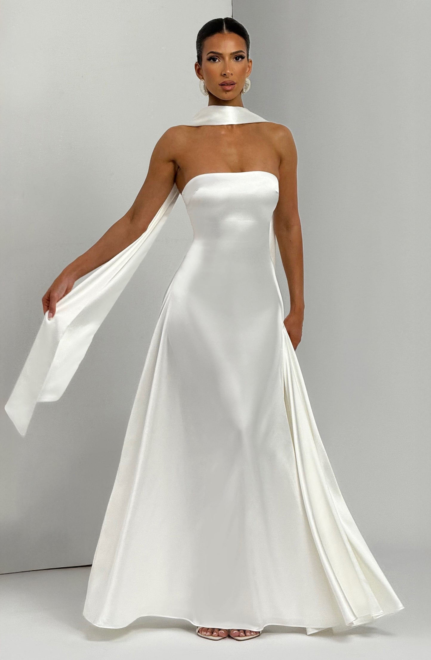 Morven Maxi Dress Ivory