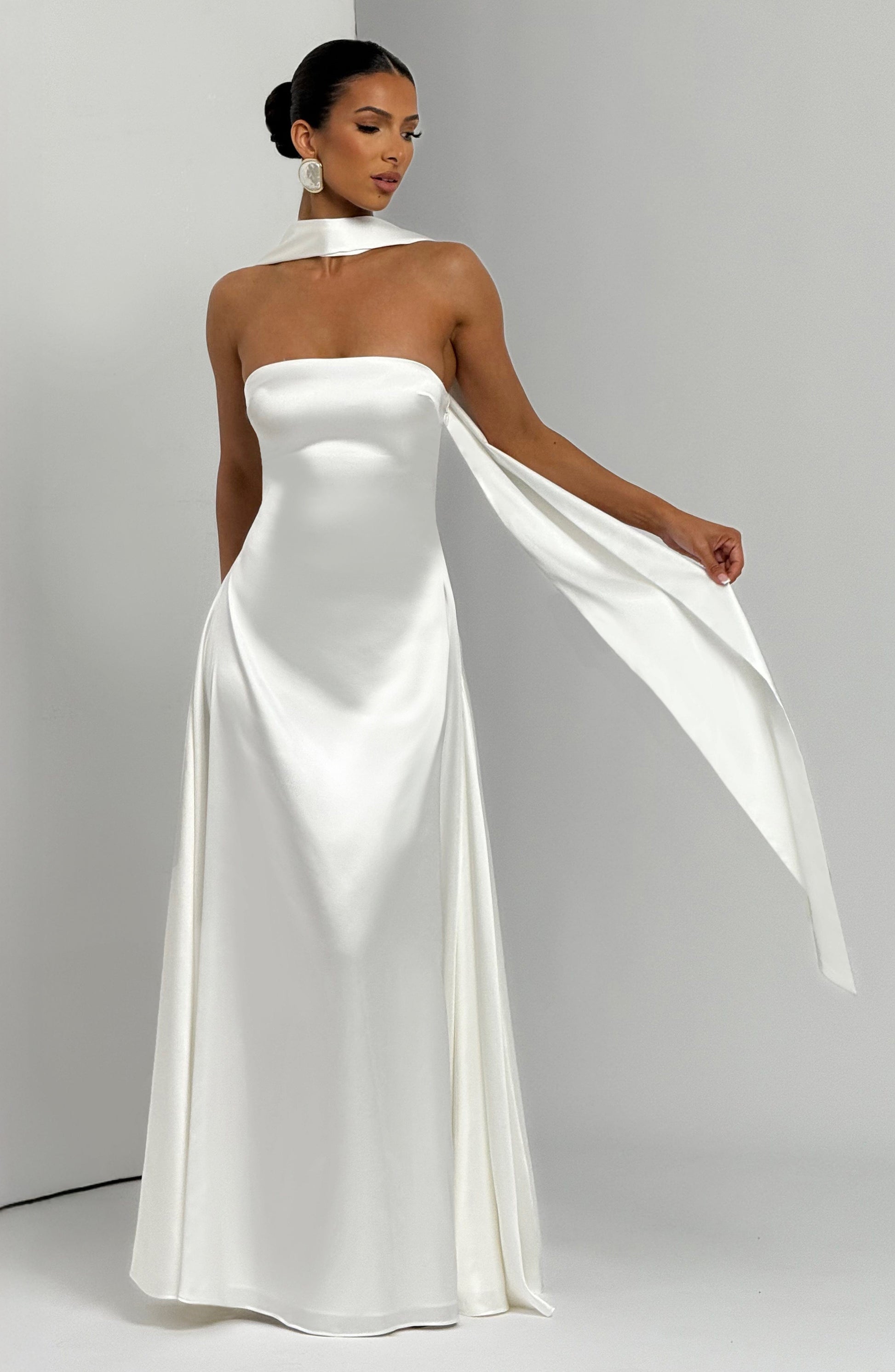 Morven Maxi Dress Ivory
