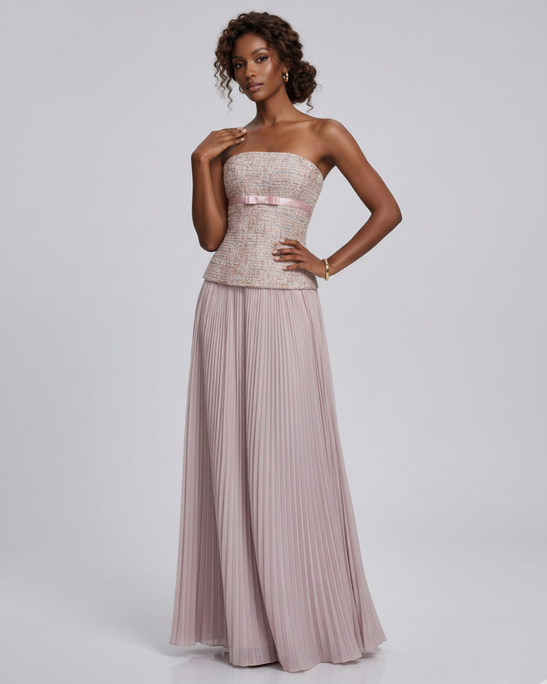 Naima Maxi Dress Dusty Rose