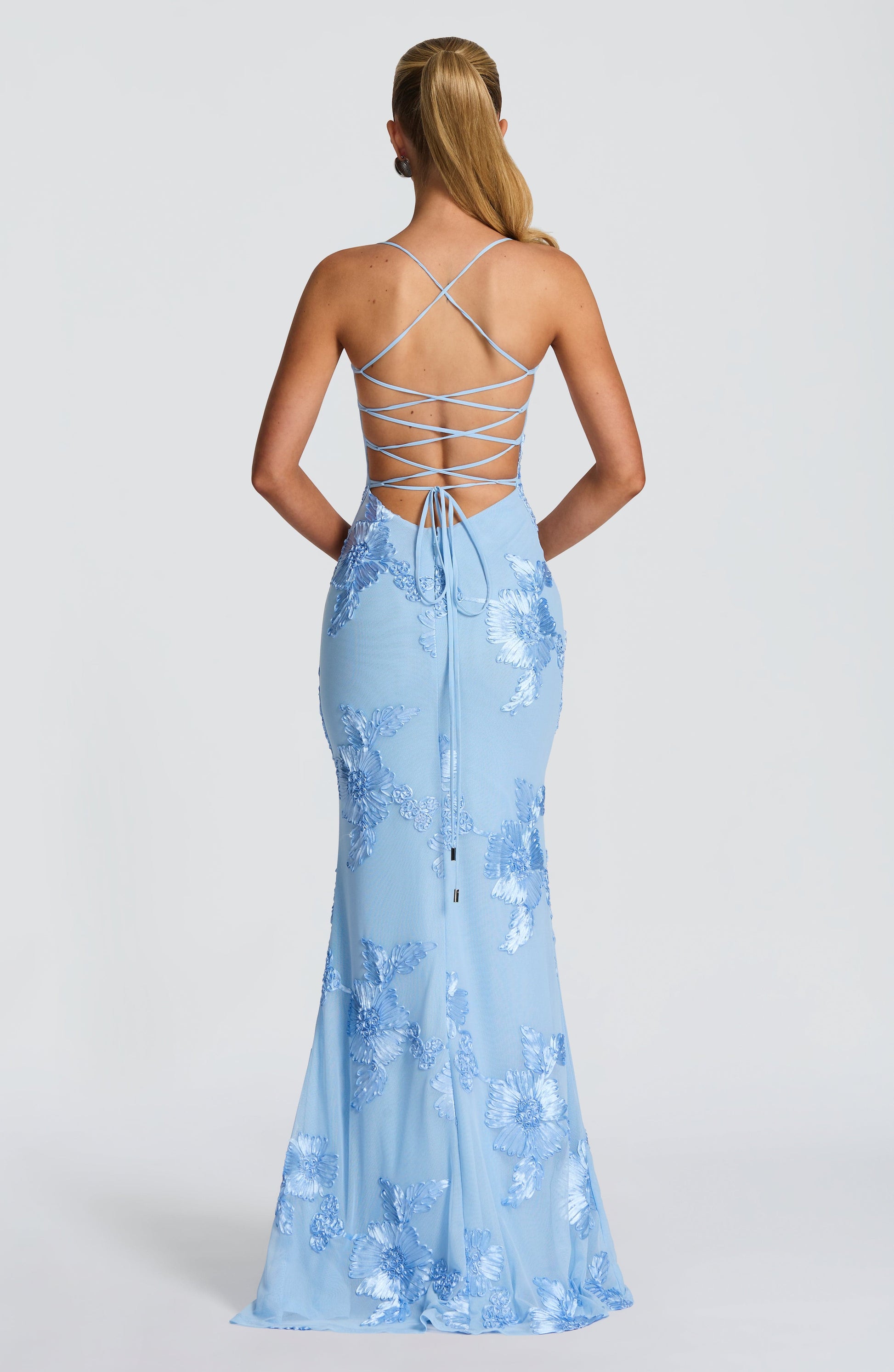 Nefertiti Maxi Dress Glacier Blue