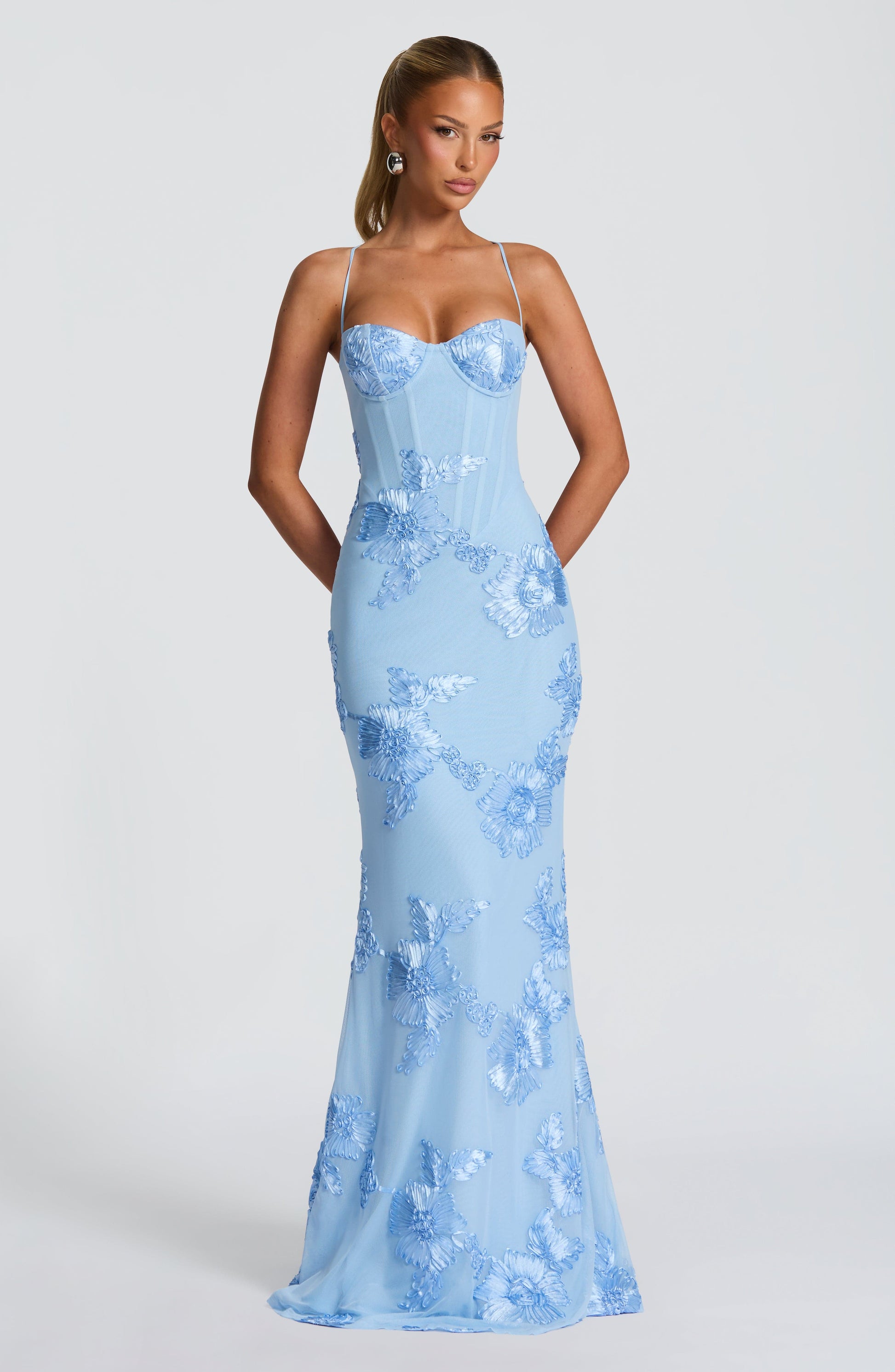 Nefertiti Maxi Dress Glacier Blue