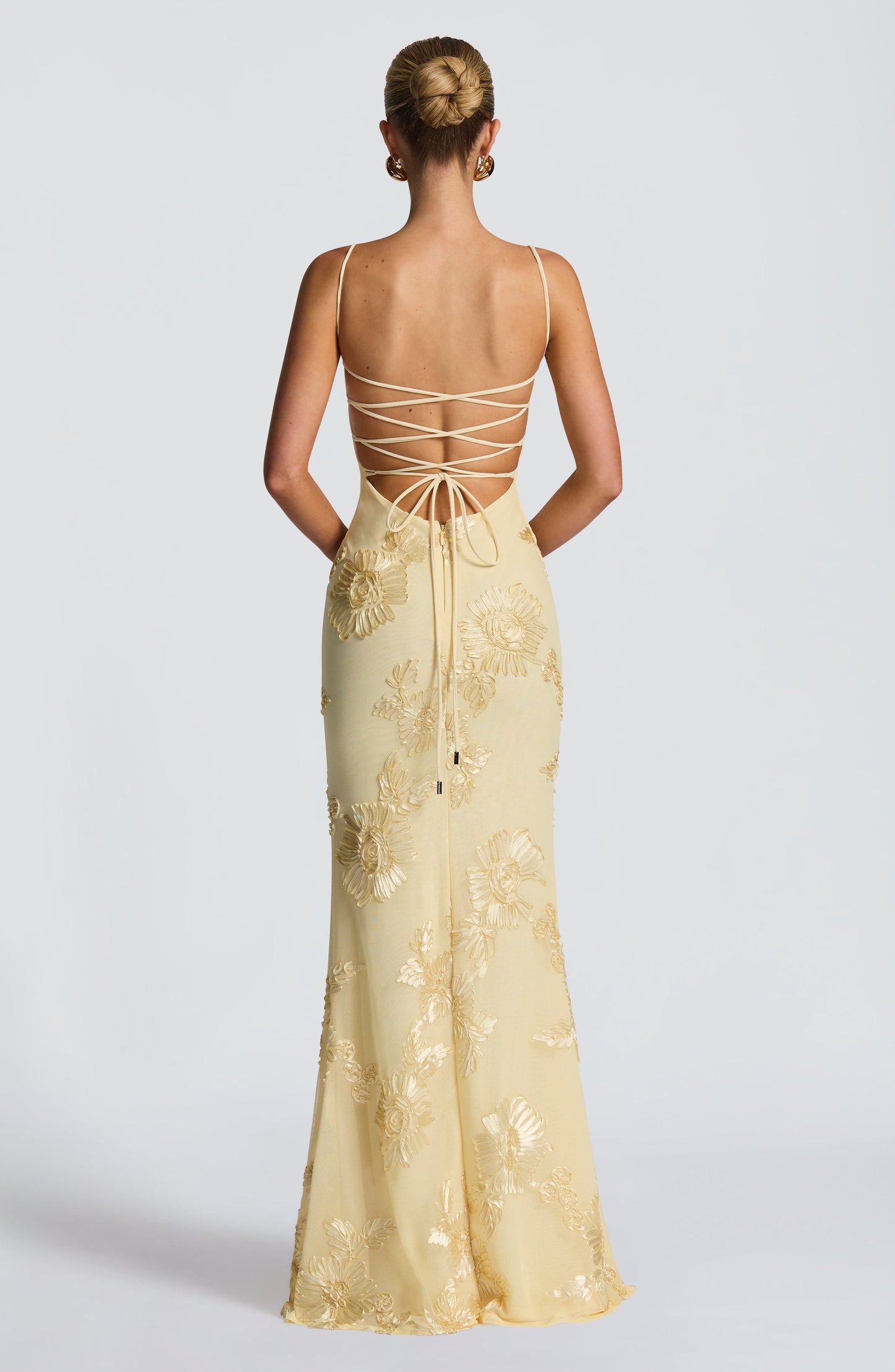 Nefertiti Maxi Dress Lemon