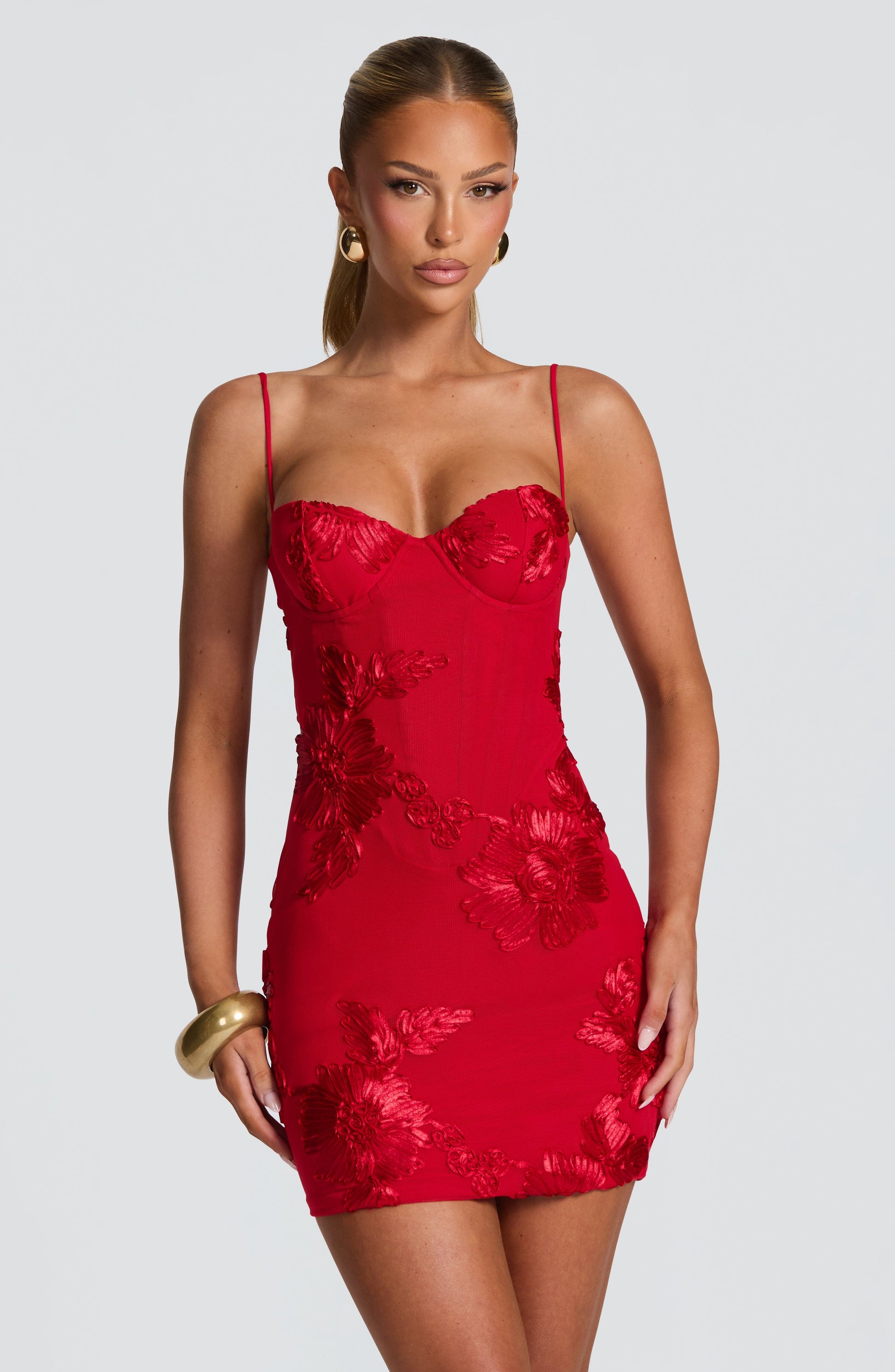 Nefertiti Mini Dress Red