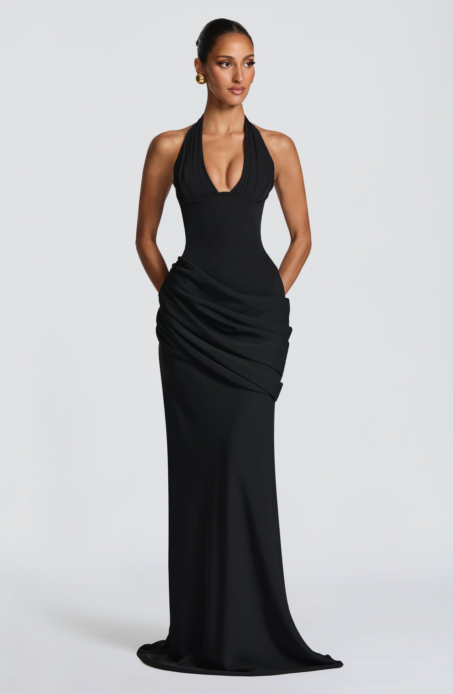 Nehemia Gown Black