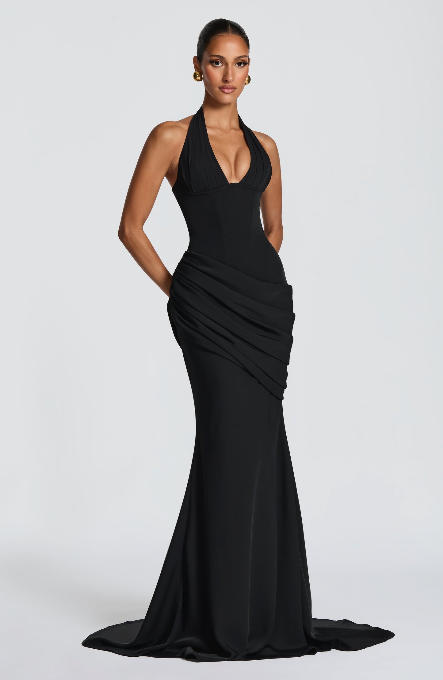 Nehemia Gown Black