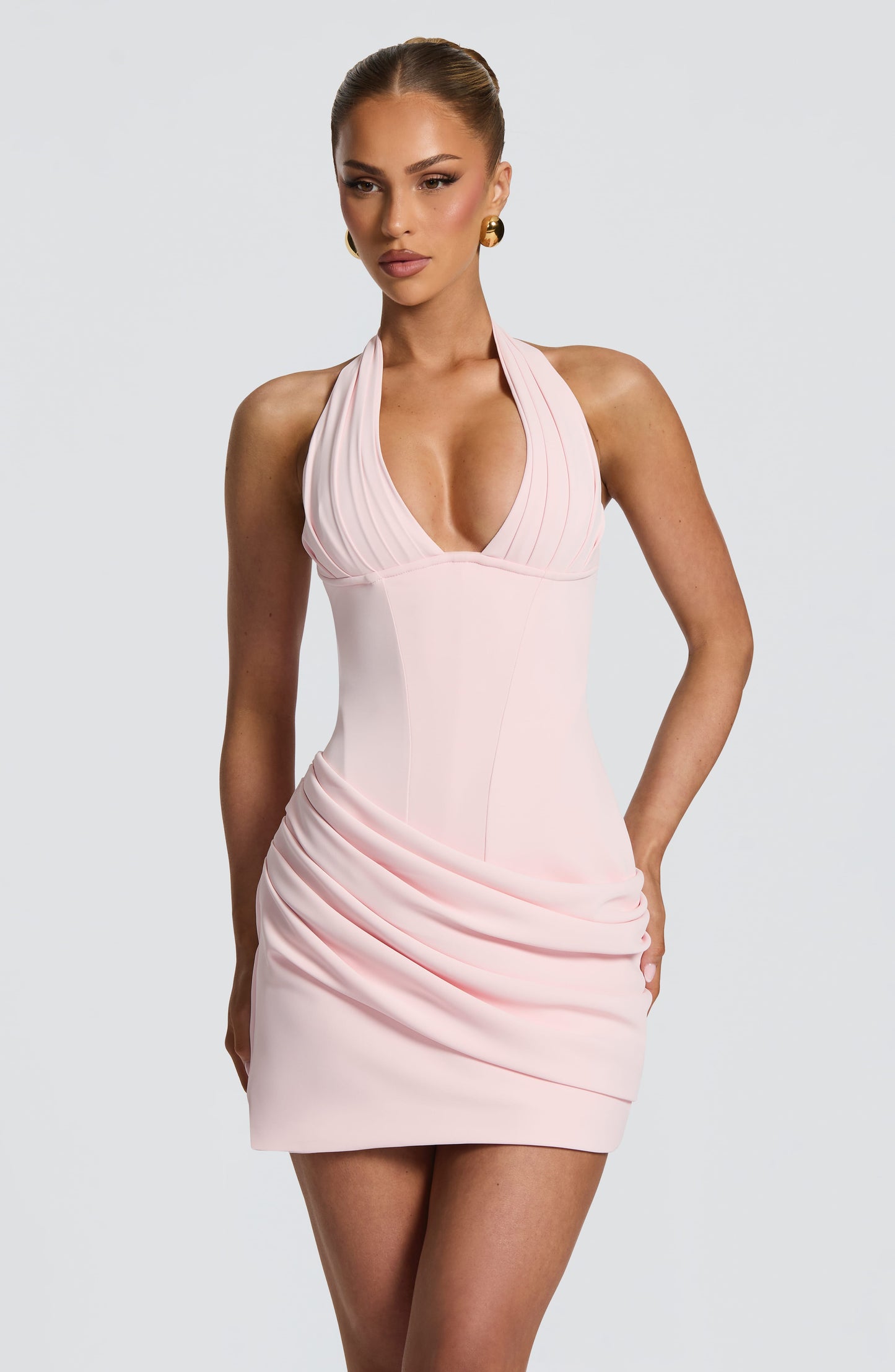 Nehemia Mini Dress Blush