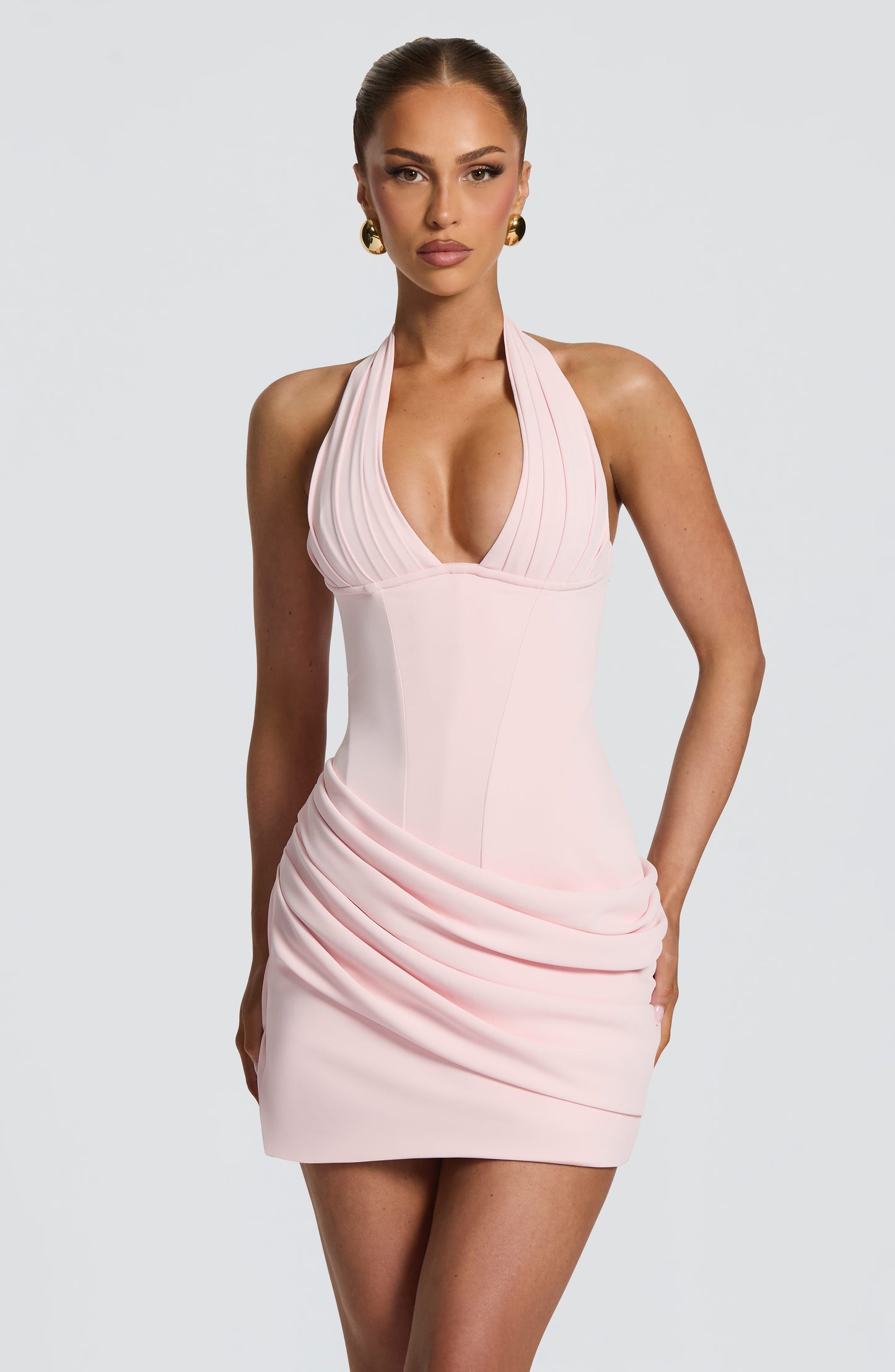 Nehemia Mini Dress Blush