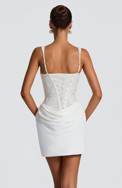 Nerina Mini Dress Ivory