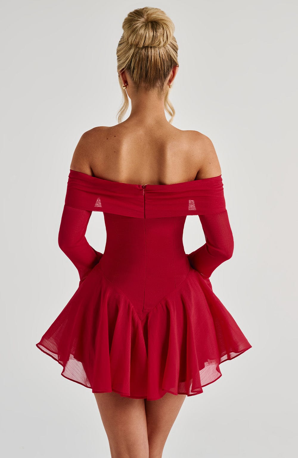Nerissa Playsuit Red