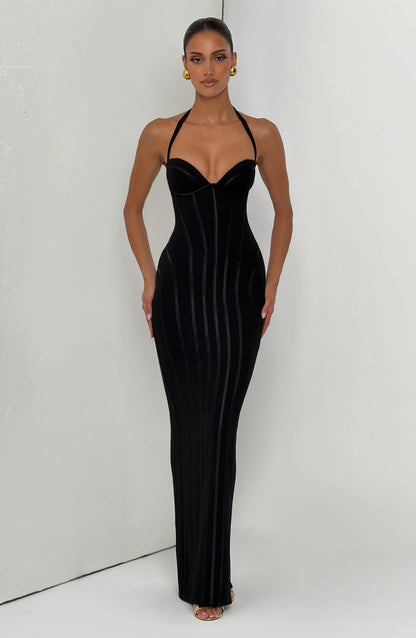 Nigella Maxi Dress Black