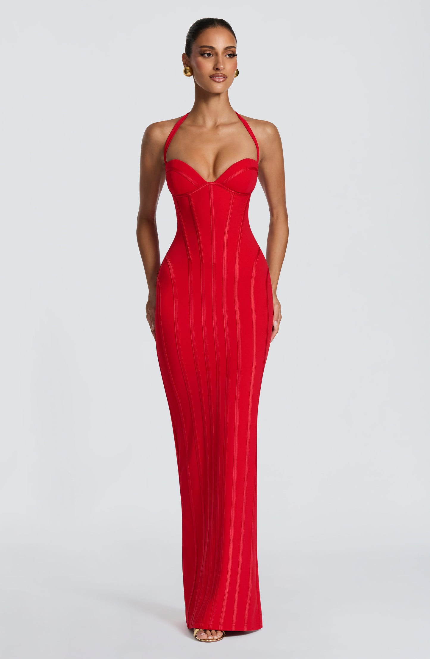 Nigella Maxi Dress Red