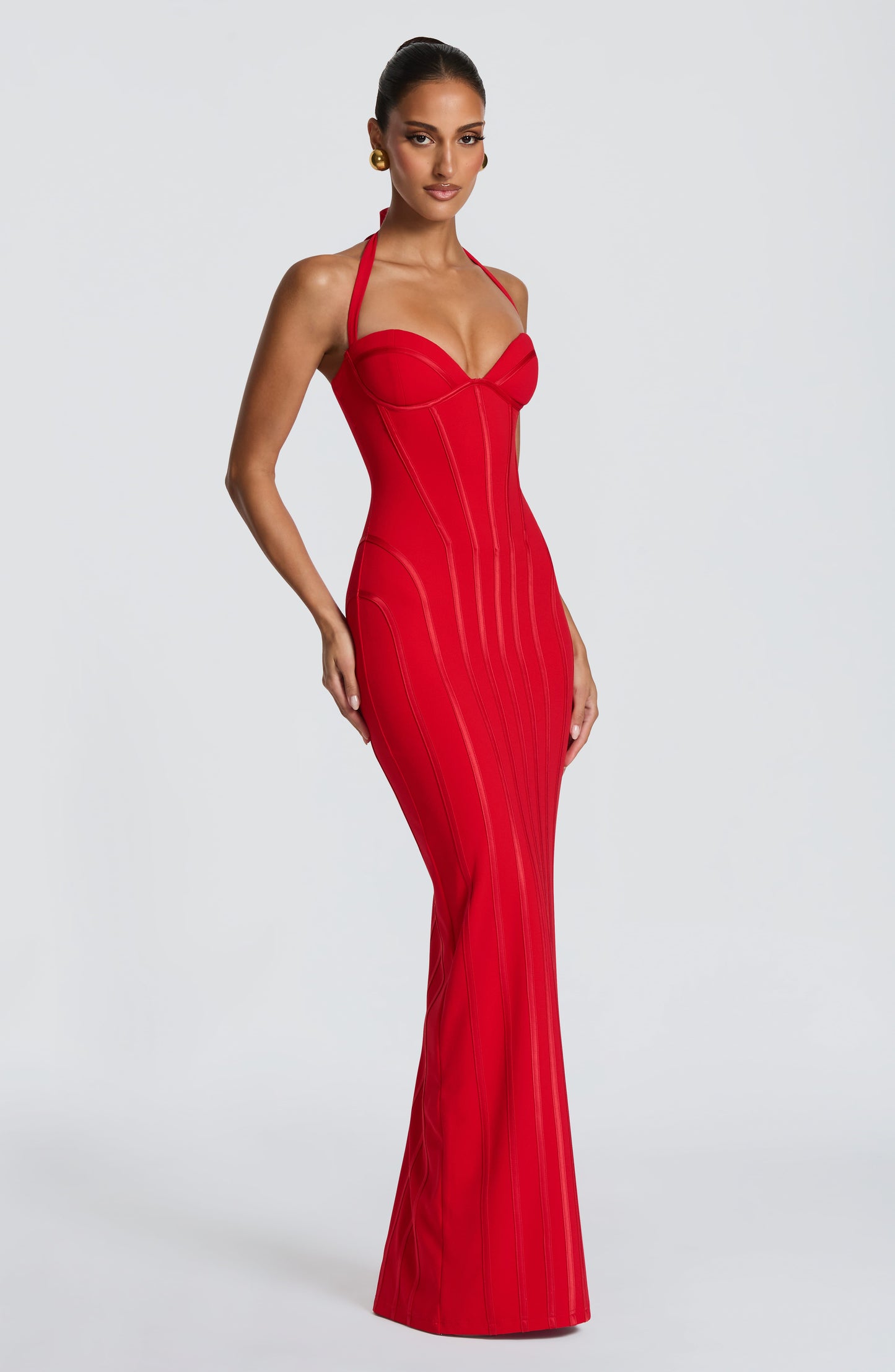 Nigella Maxi Dress Red