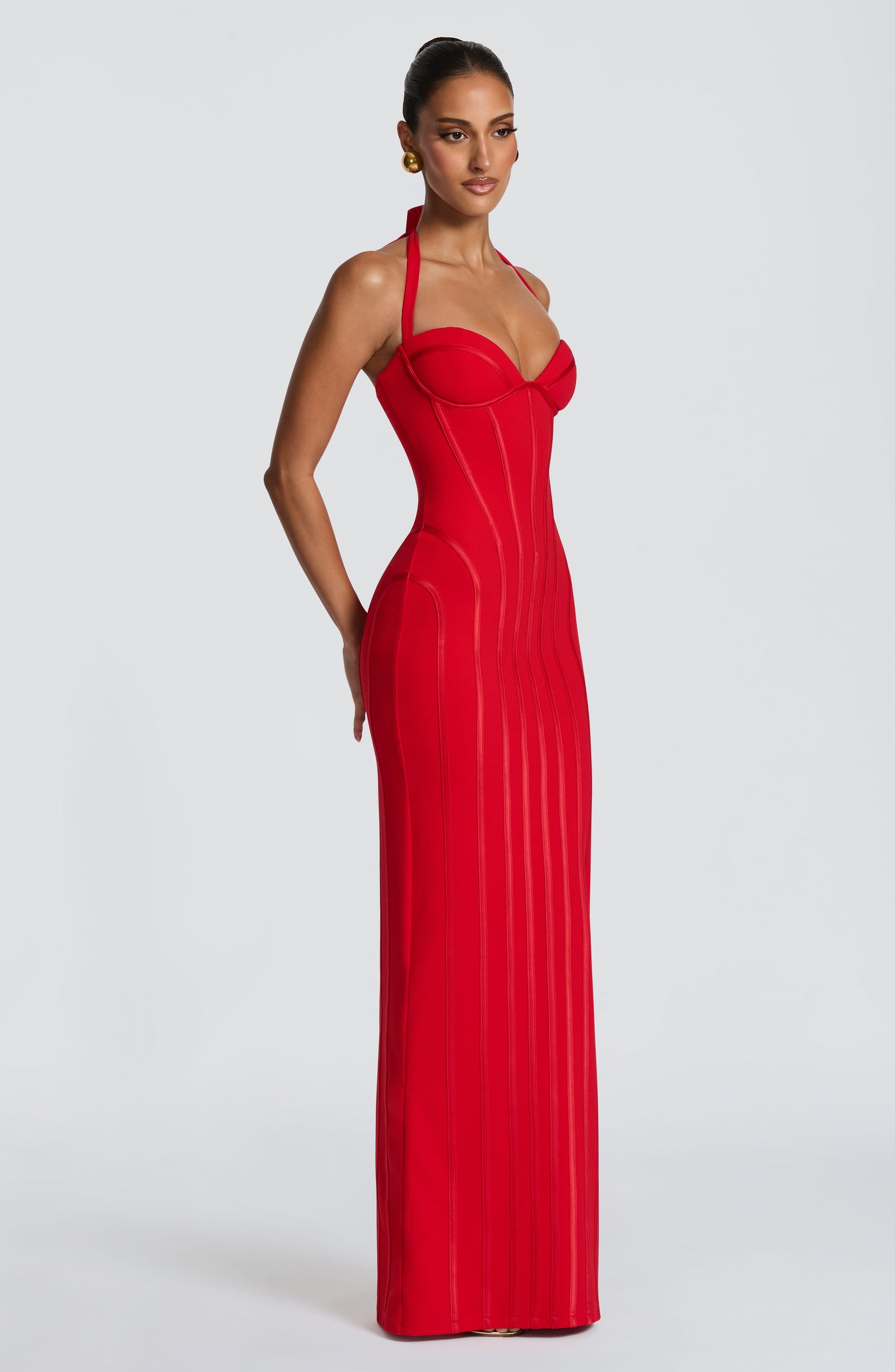 Nigella Maxi Dress Red