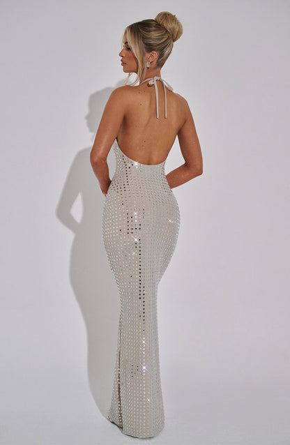 Odessa Maxi Dress Nude