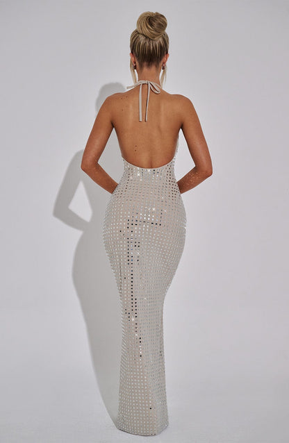 Odessa Maxi Dress Nude