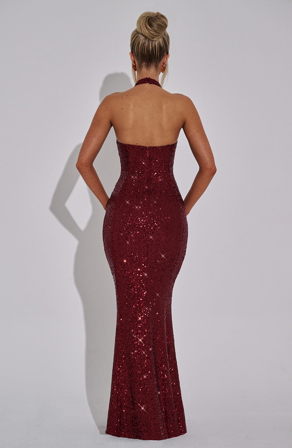 Odette Maxi Dress Wine