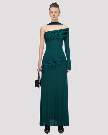 Olessia Maxi Dress Emerald Green