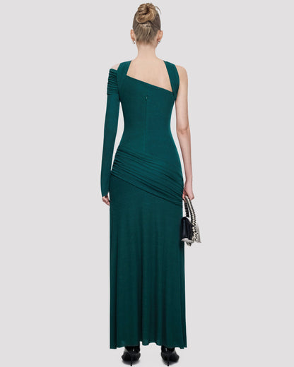 Olessia Maxi Dress Emerald Green