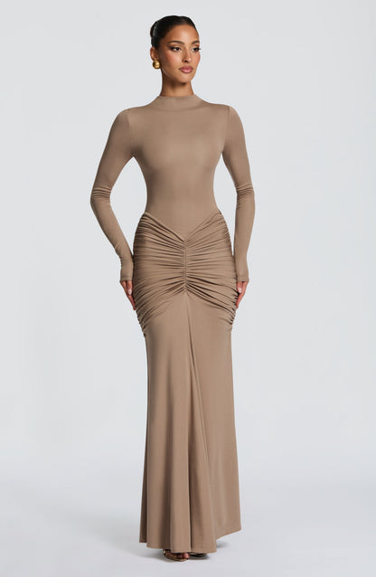 Oriane Maxi Dress Stone