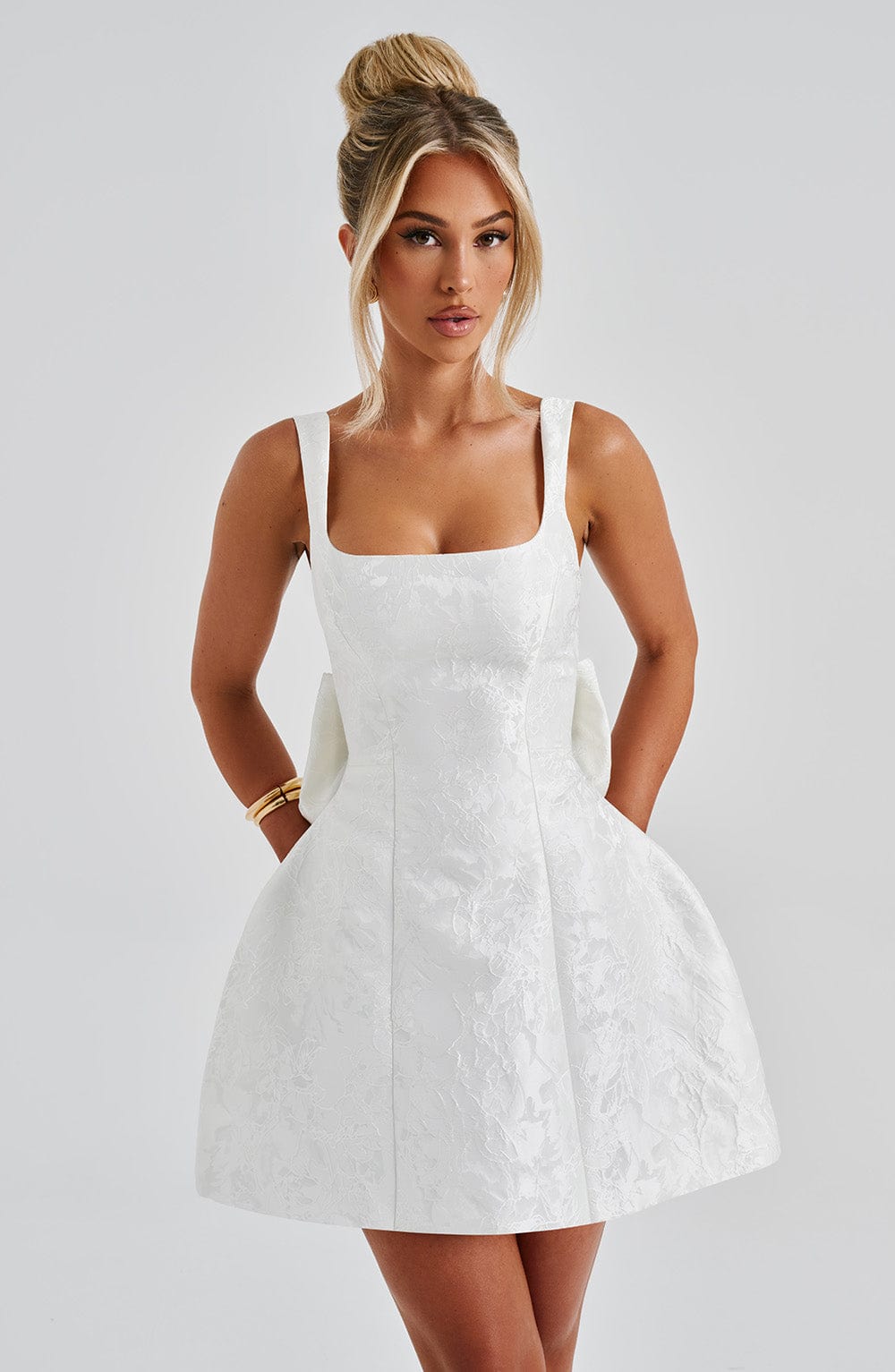 Orla Mini Dress Ivory