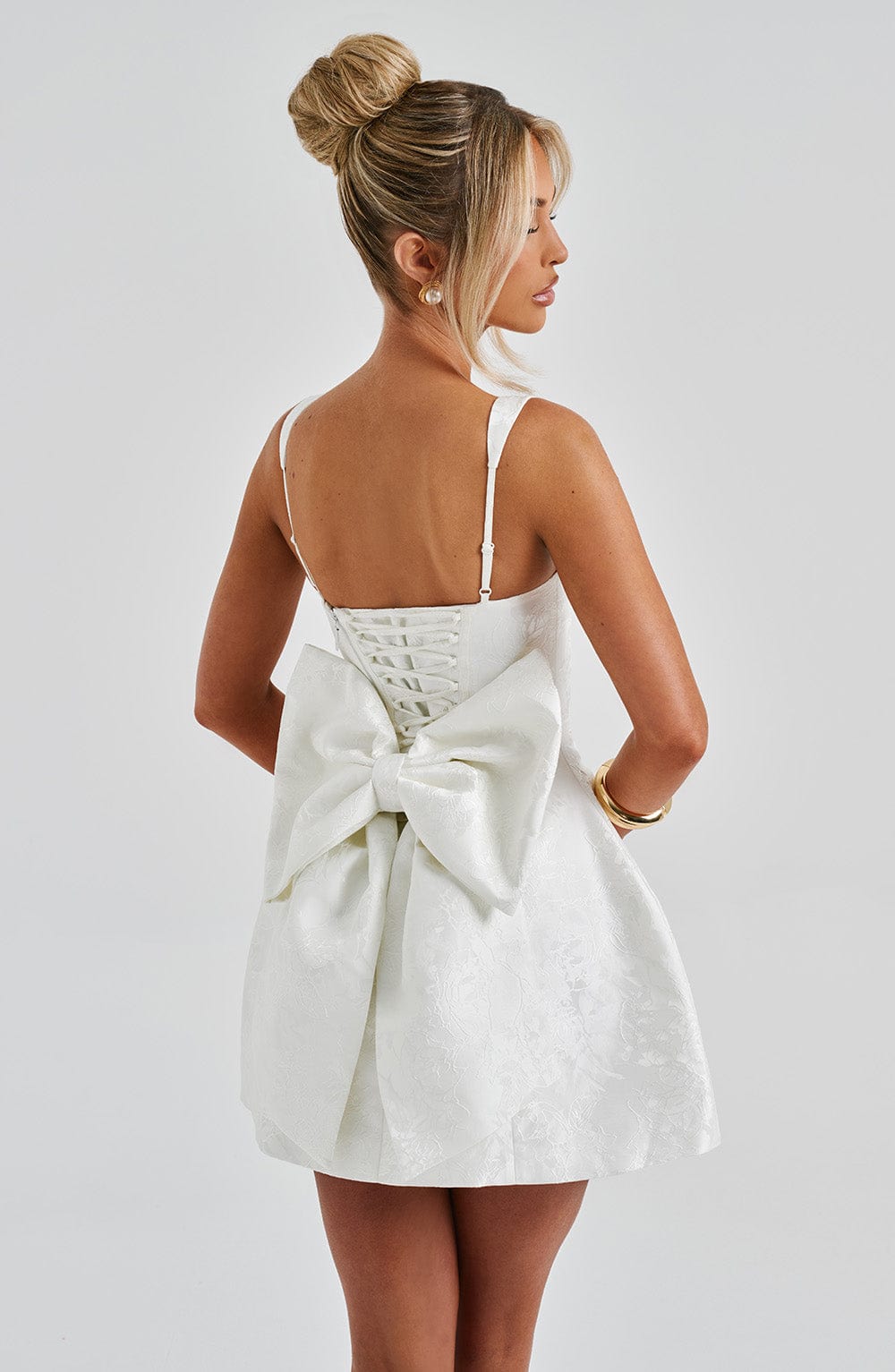 Orla Mini Dress Ivory