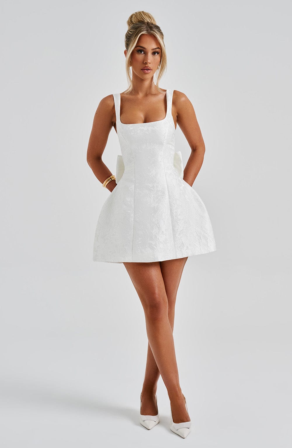Orla Mini Dress Ivory
